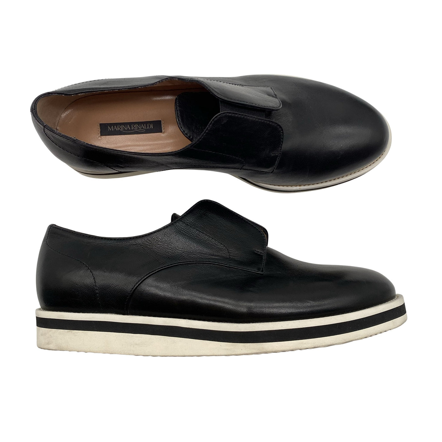 Naisten Marina Rinaldi - Loaferit, koko 41 - Musta (1)