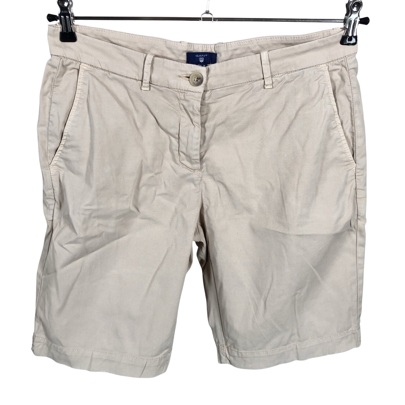 Naisten Gant - Shortsit, koko 38 - Beige (1)
