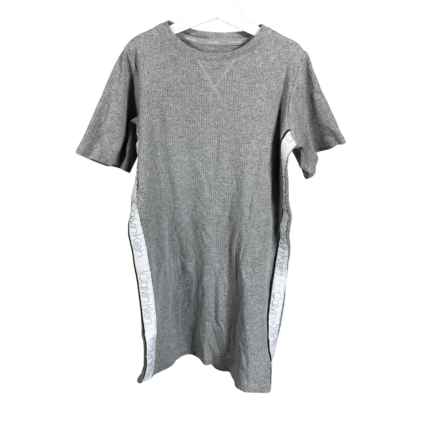 Tyttöjen Calvin Klein - Trikoomekko, koko 146 - 152 - Harmaa (1)