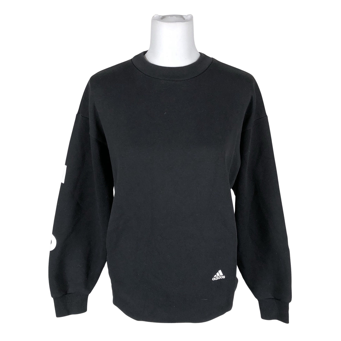 Naisten Adidas - Collegepaita, koko 40 - Musta (1)