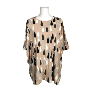 Naisten Marimekko - T-paita, koko 38 - Beige (1)