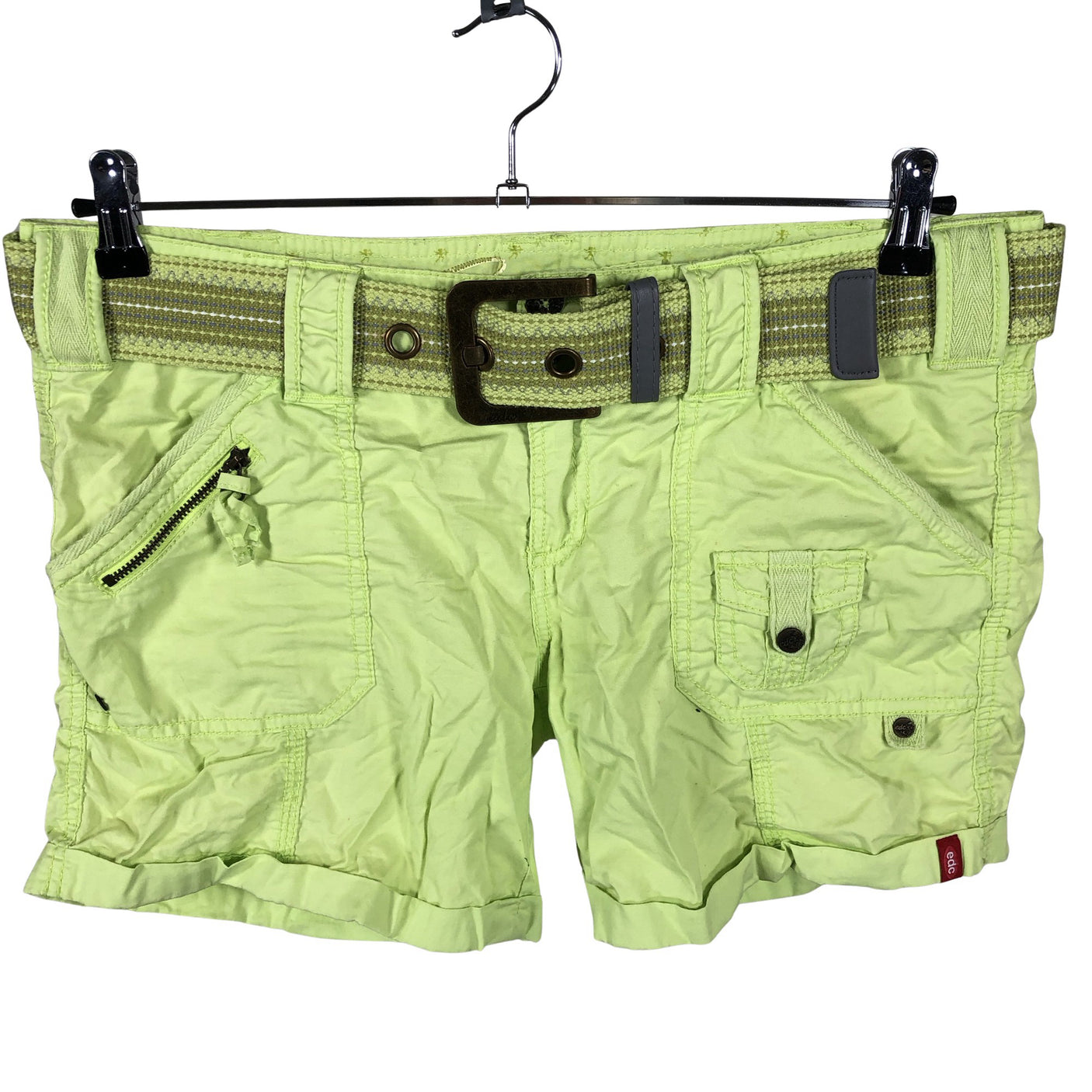 Naisten EDC by Esprit - Shortsit, koko 42 - Vihreä (1)