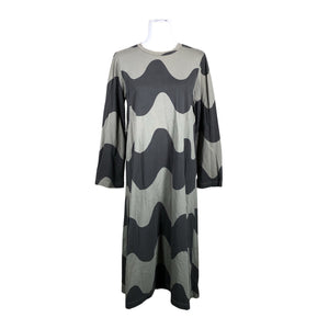 Naisten Marimekko - Trikoomekko, koko 38 - Vihreä (1)