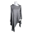 Naisten Seraphine - Poncho, koko Ei kokoa - Harmaa ()