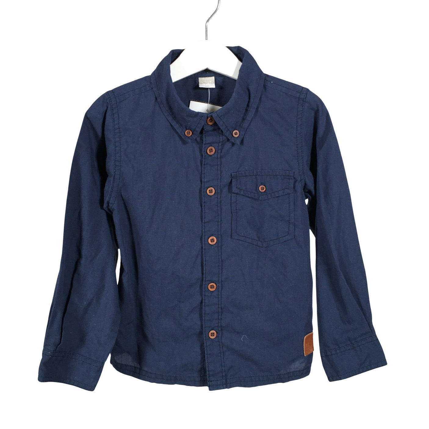 Unisex Name It - Kauluspaita, koko 98 - 104 - Sininen (1)