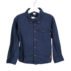 Unisex Name It - Kauluspaita, koko 98 - 104 - Sininen (1)