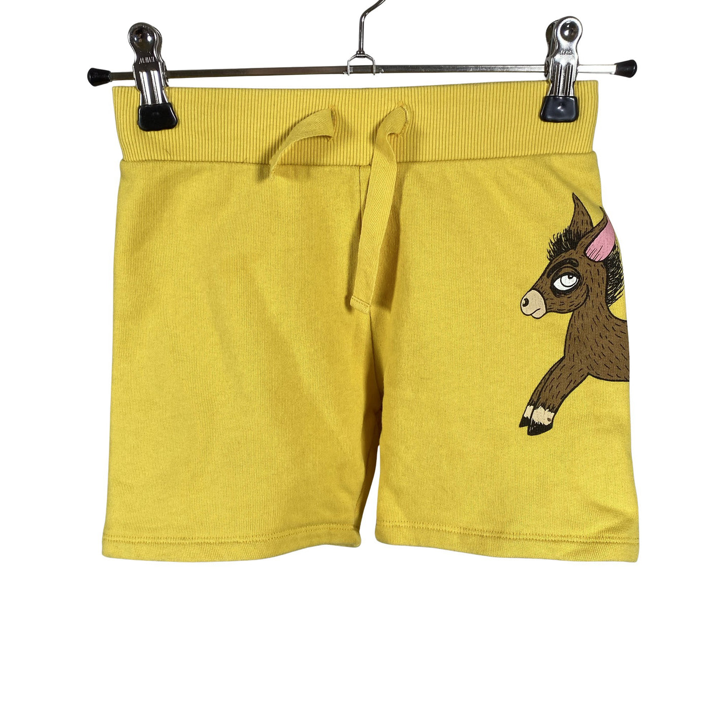 Unisex Mini Rodini - Collegeshortsit, koko 104 - 110 - Keltainen (1)
