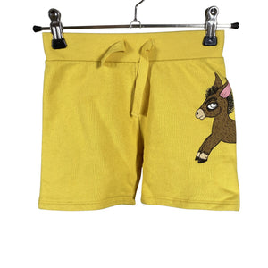 Unisex Mini Rodini - Collegeshortsit, koko 104 - 110 - Keltainen (1)