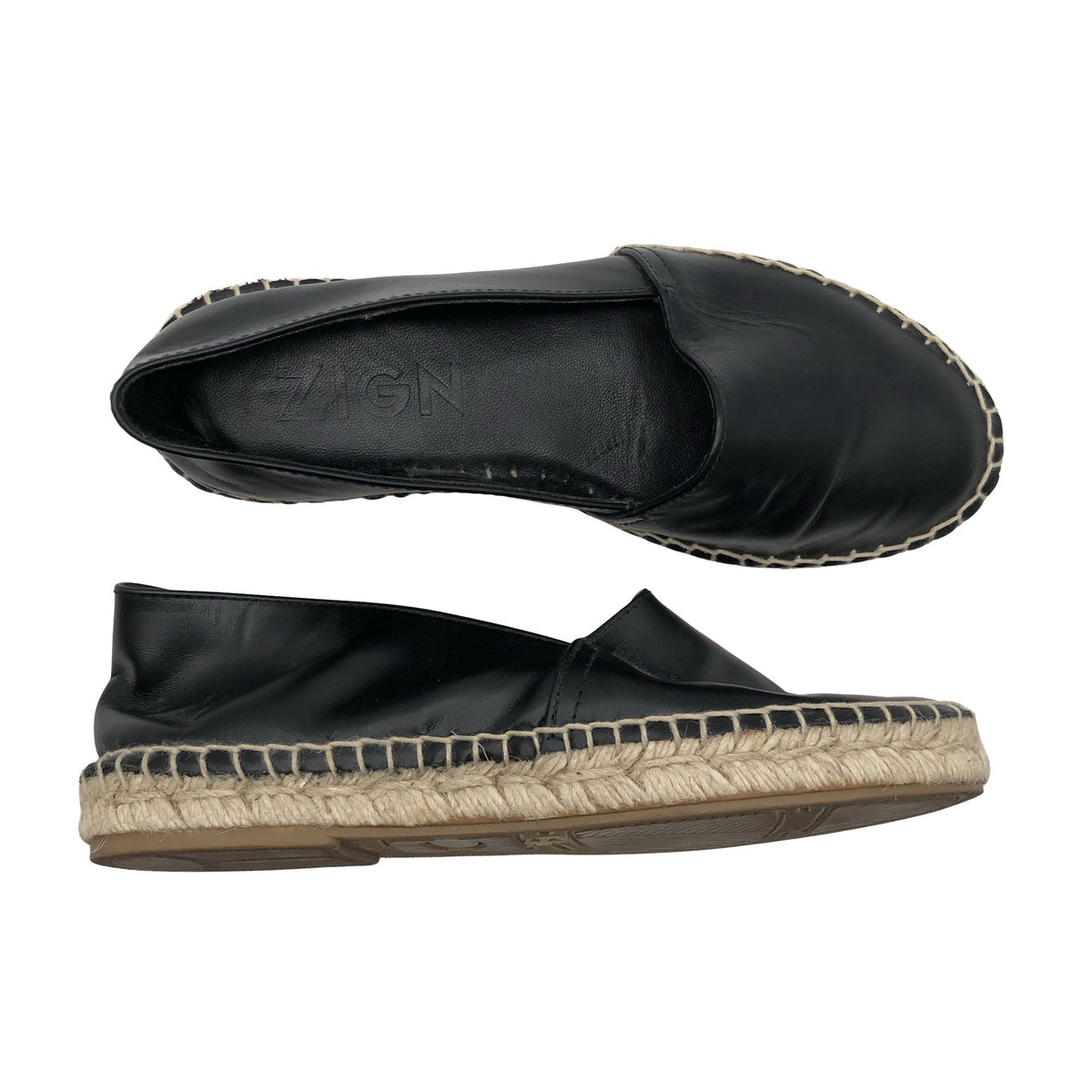 Naisten Zign - Loaferit, koko 36 - Musta (1)