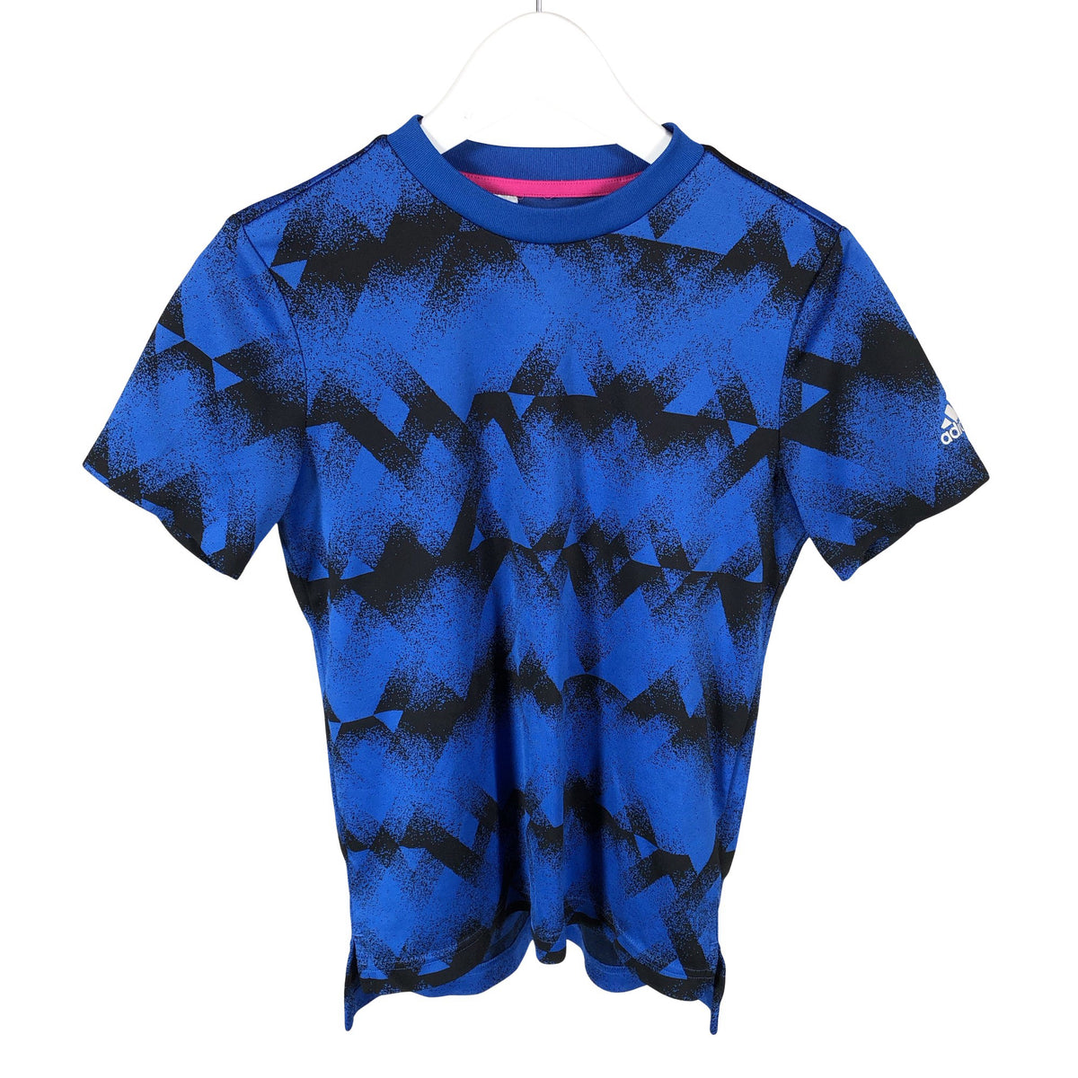 Unisex Adidas - Urheilupaita, lyhyet hihat, koko 146 - 152 - Sininen (1)