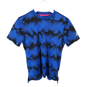 Unisex Adidas - Urheilupaita, lyhyet hihat, koko 146 - 152 - Sininen (1)