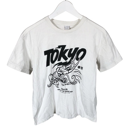 Unisex Lindex - T-paita, koko 146 - 152 - Valkoinen ()