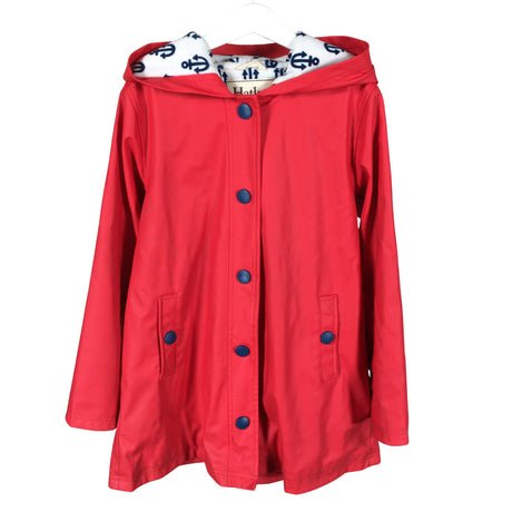 Unisex Hatley - Sadetakki, koko 134 - 140 - Punainen ()