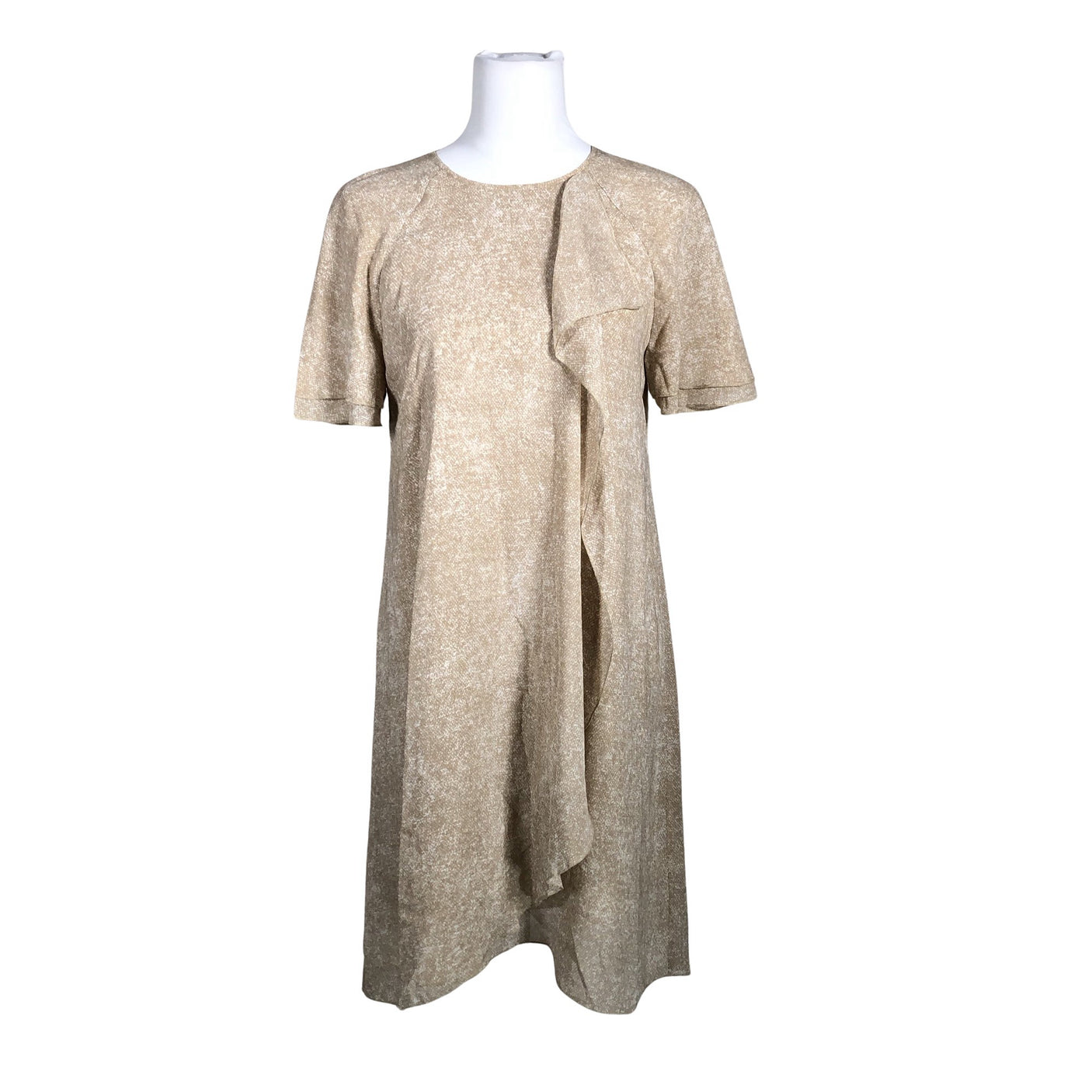 Naisten Andiata - Sifonkimekko, koko 32 - Beige (1)
