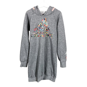 Unisex Adidas - Huppari, koko 134 - 140 - Harmaa (1)