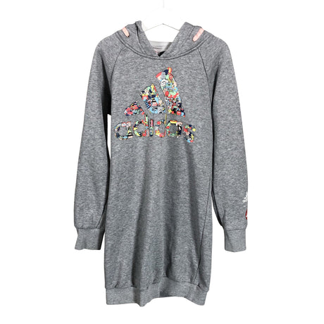 Unisex Adidas - Huppari, koko 134 - 140 - Harmaa ()