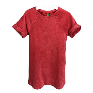 Tyttöjen Benetton - Collegemekko, koko 122 - 128 - Punainen (1)