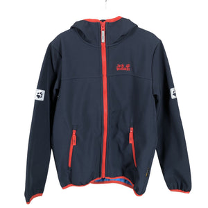 Unisex Jack Wolfskin - Softshell-takki, koko 134 - 140 - Sininen (1)