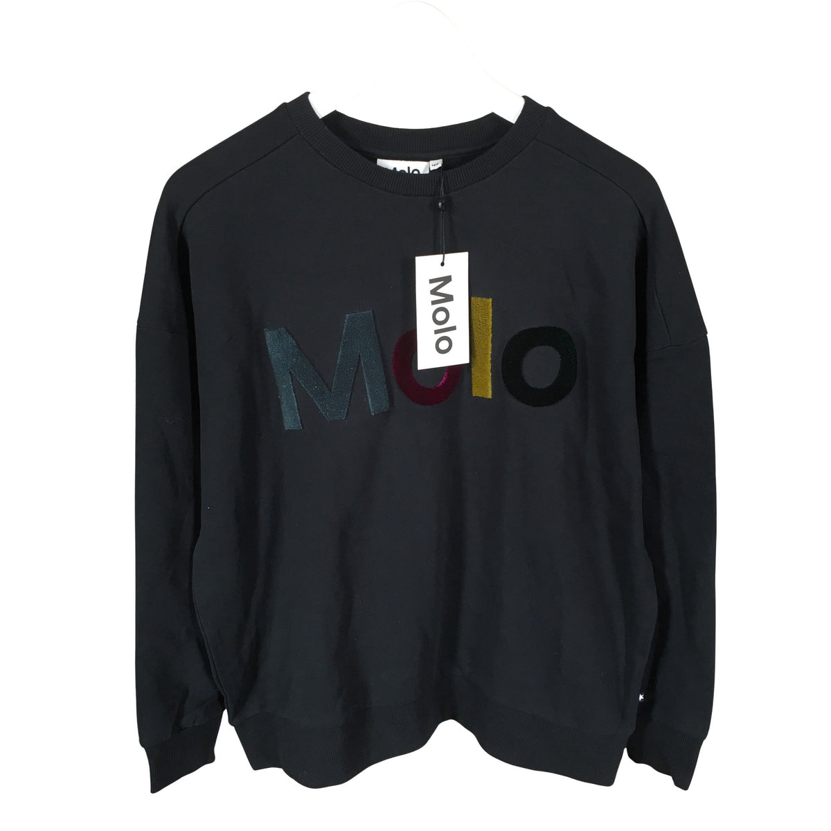 Unisex Molo Kids - Collegepaita, koko 158 - 164 - Musta (1)