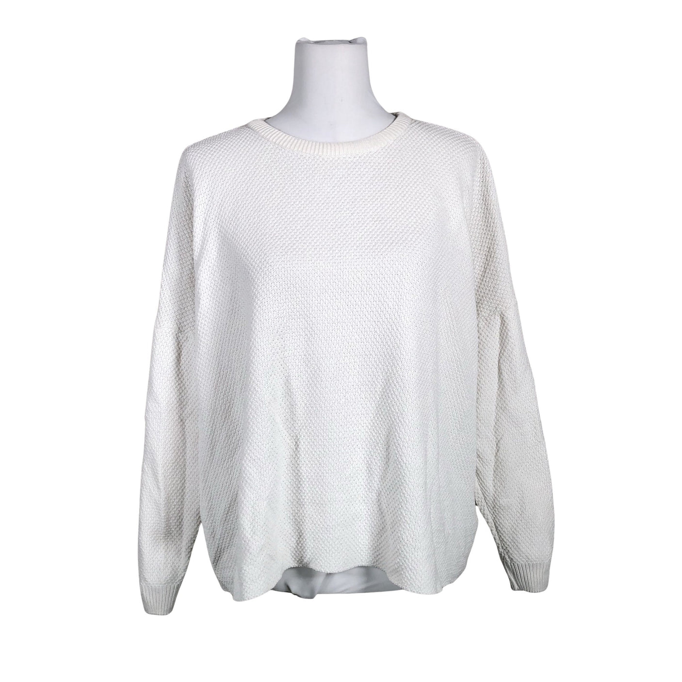 Naisten R-collection - Neulepaita, koko 38 - Valkoinen (1)