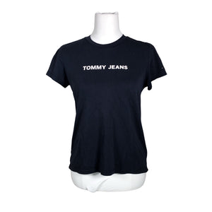 Naisten Tommy Jeans (Tommy Hilfiger) - T-paita, koko 36 - Sininen (1)