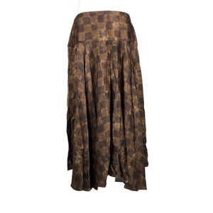 Naisten Massimo Dutti - Kangashame, koko 40 - Ruskea (1)