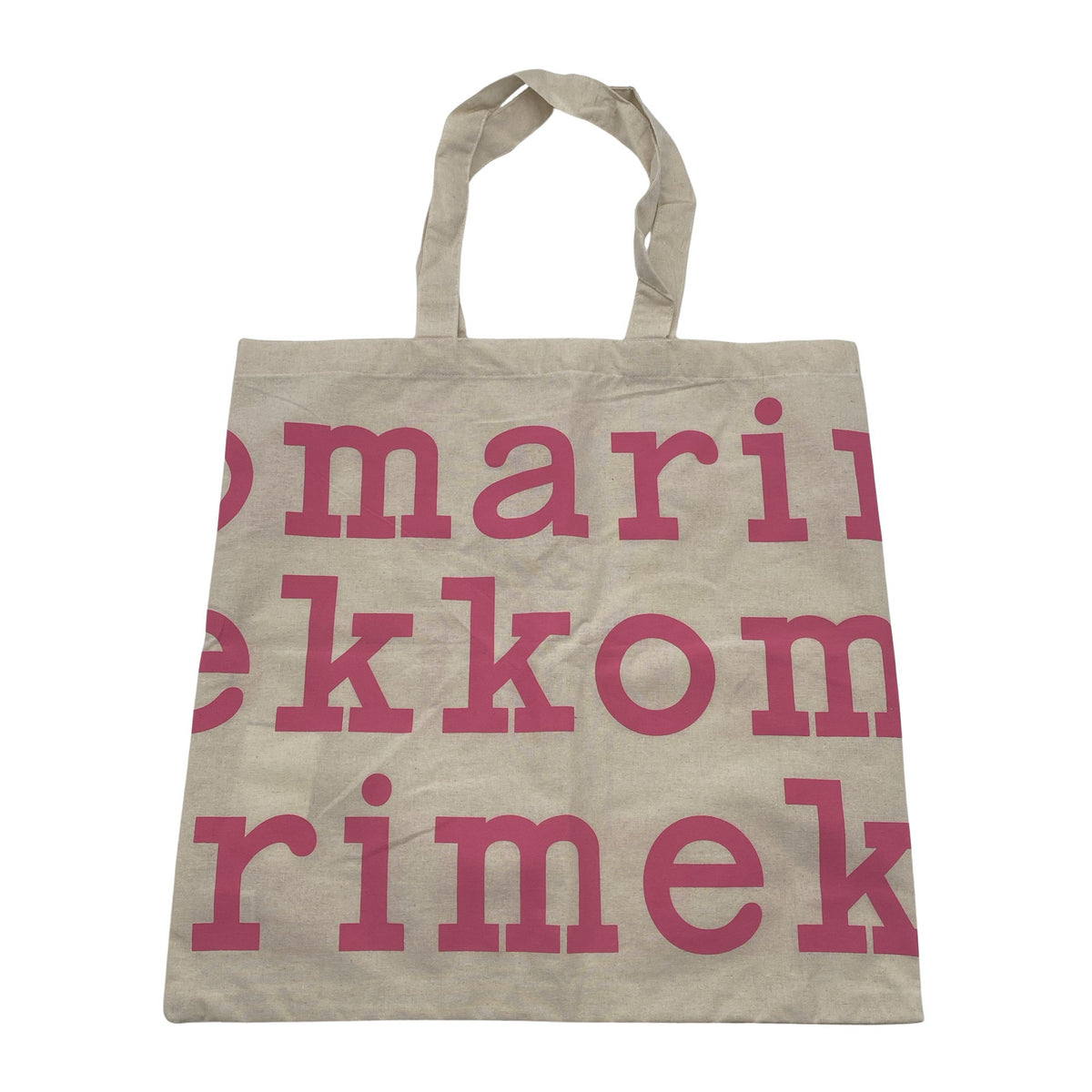 Naisten Marimekko - Ostoskassi, koko Maxi - Vaaleanpunainen (1)