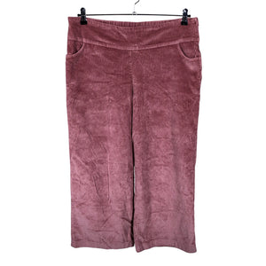 Naisten Ommellinen - Samettihousut, koko 42 - Vaaleanpunainen (1)