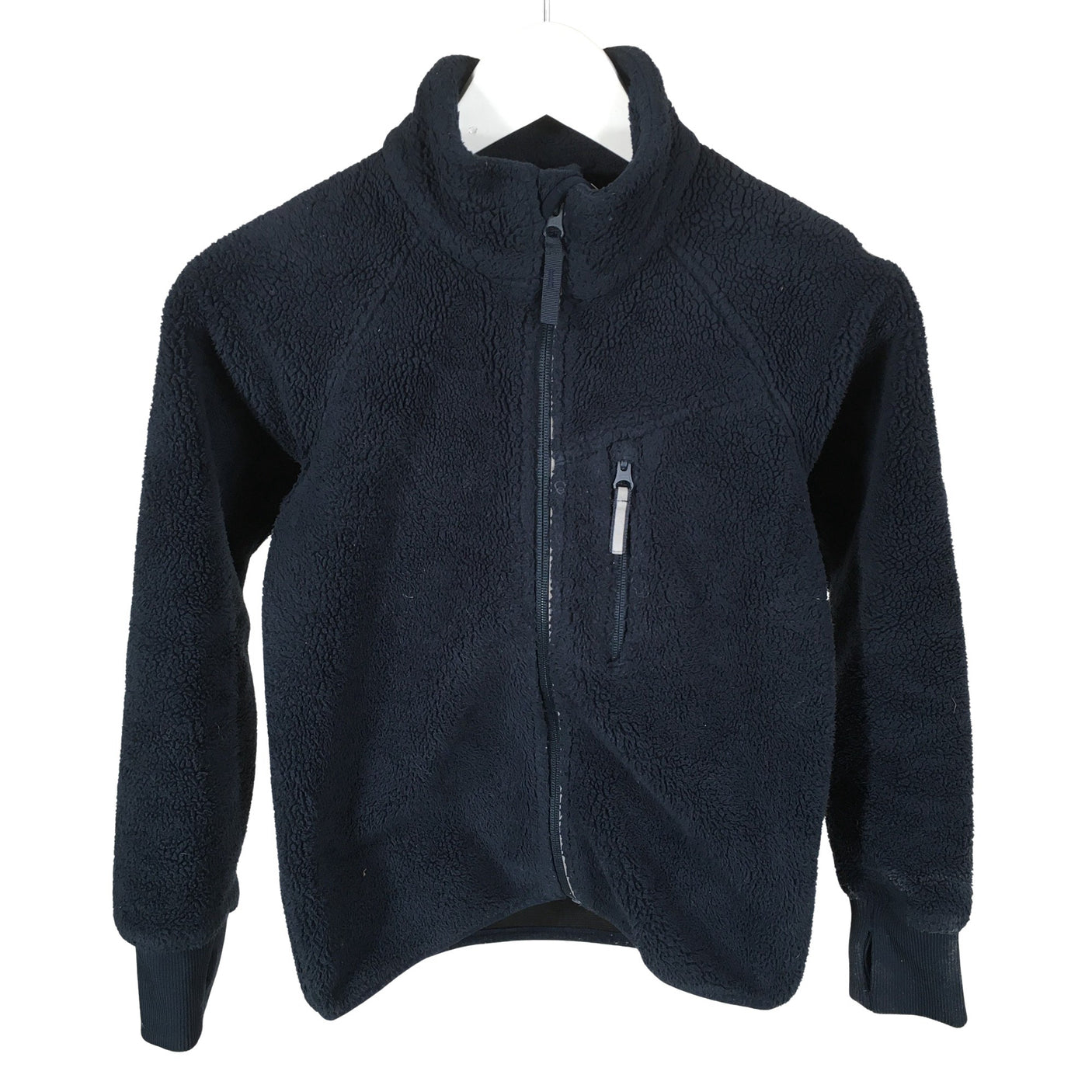Unisex Polarn O. Pyret - Windfleecetakki, koko 128 - 134 - Sininen (1)