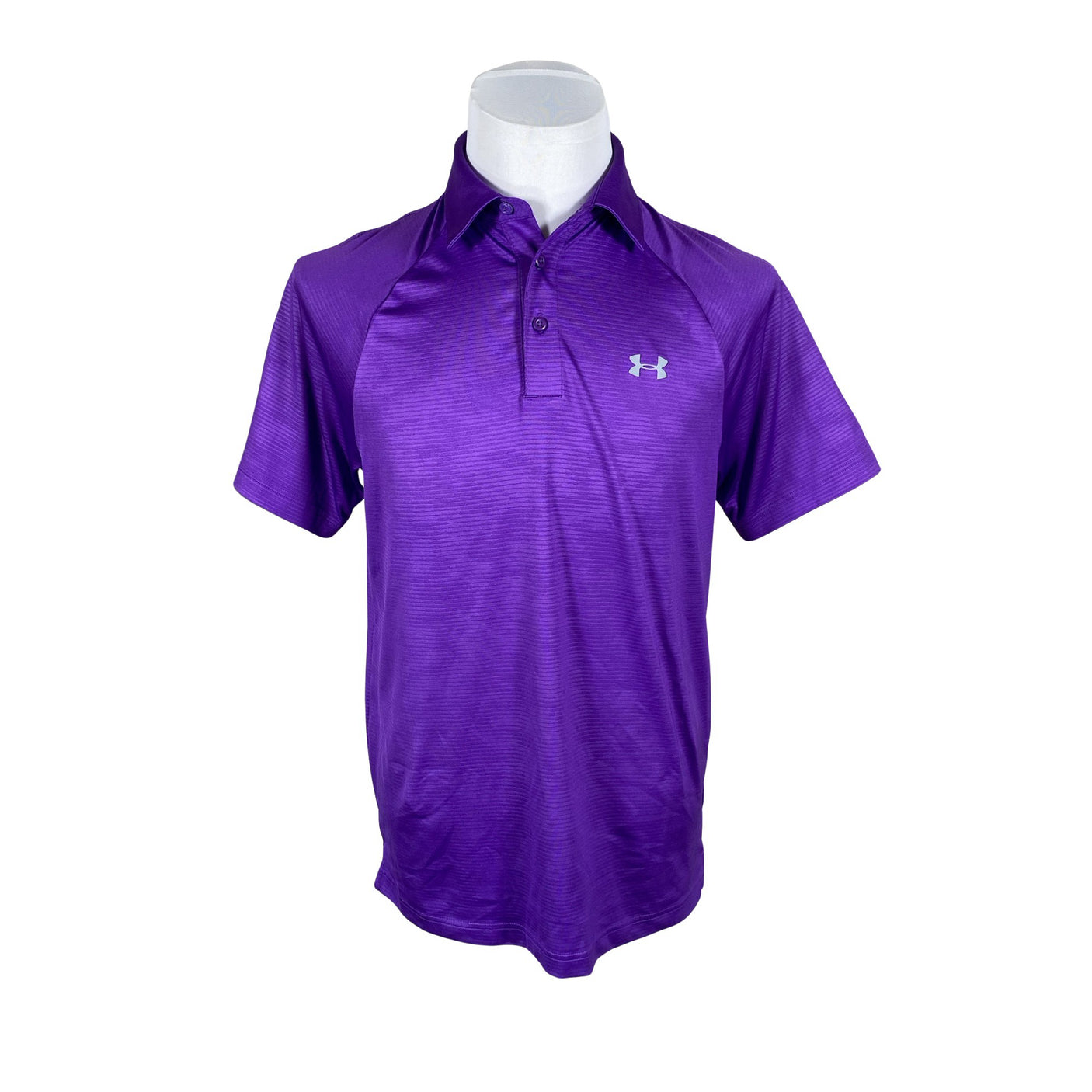 Miesten Under Armour - Urheilupaita, lyhyet hihat, koko M - Violetti (1)