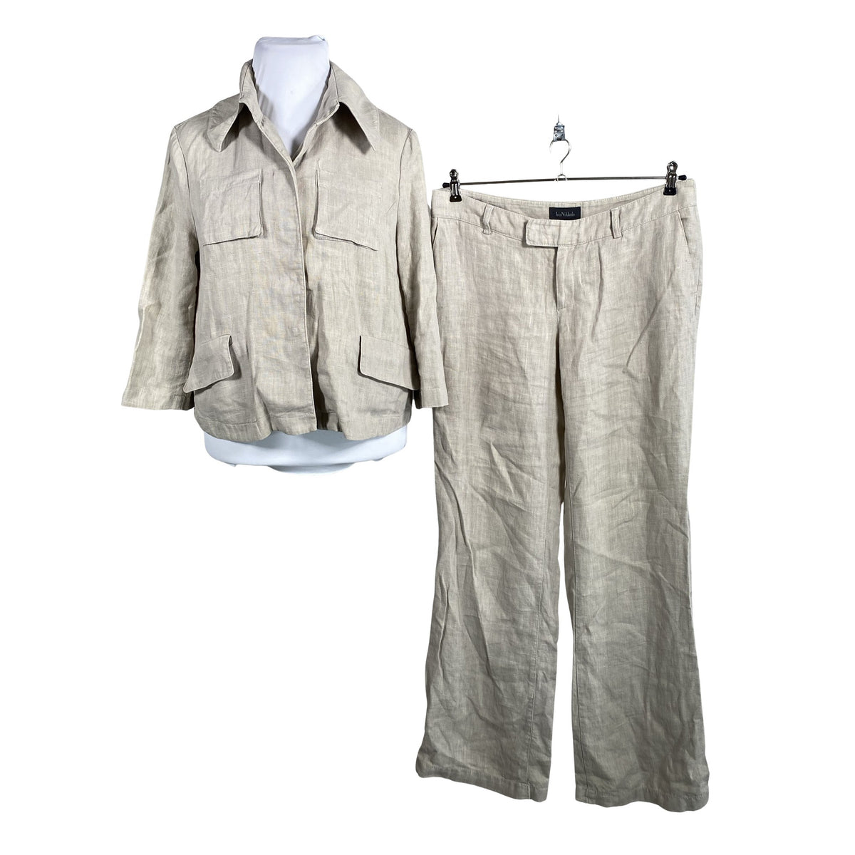 Naisten Ivo Nikkolo - Jakkupuku, koko 40 - Beige (1)