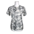 Naisten Reebok - Urheilupaita, lyhyet hihat, koko 38 - Harmaa ()