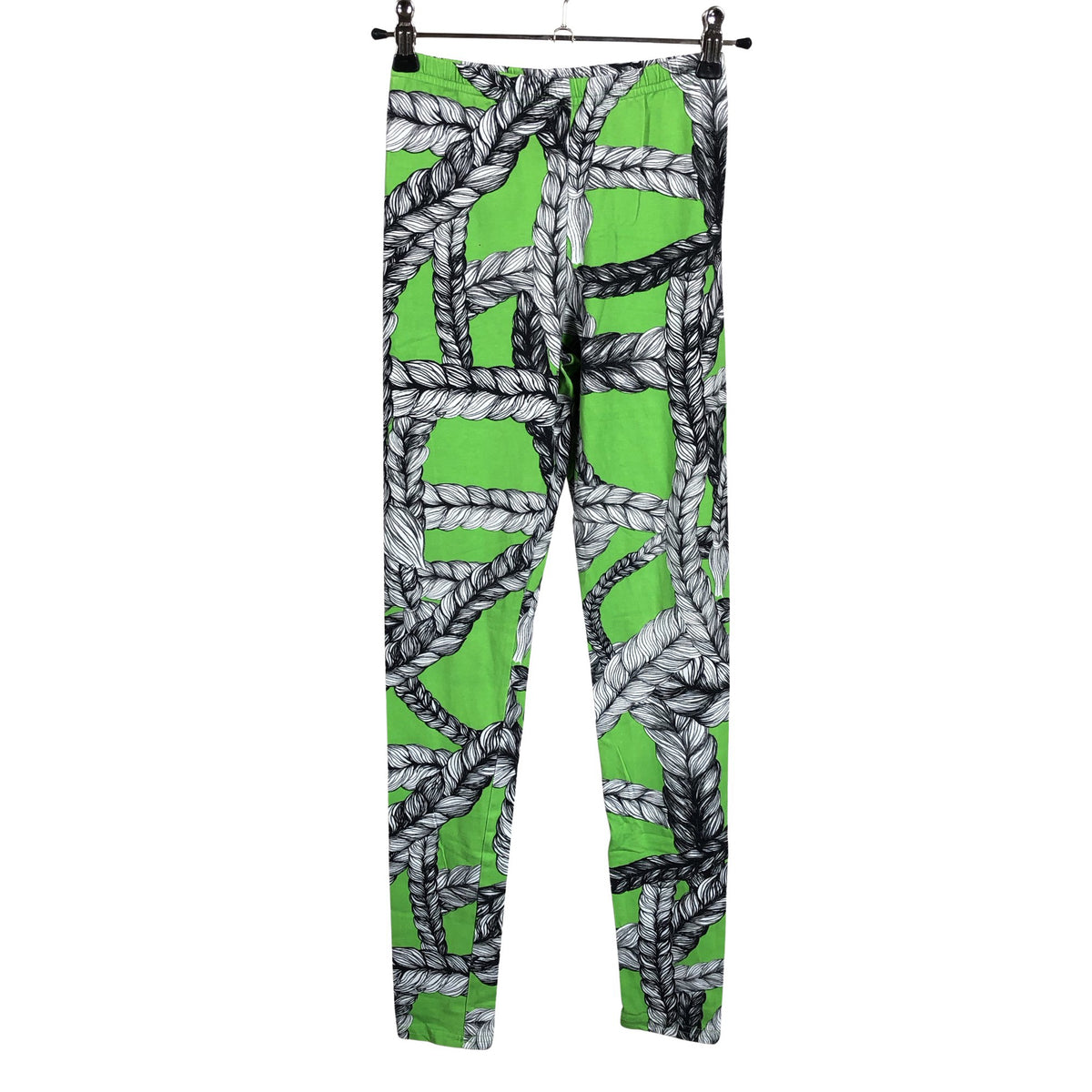 Tyttöjen Vimma - Leggingsit, koko 146 - 152 - Vihreä (1)