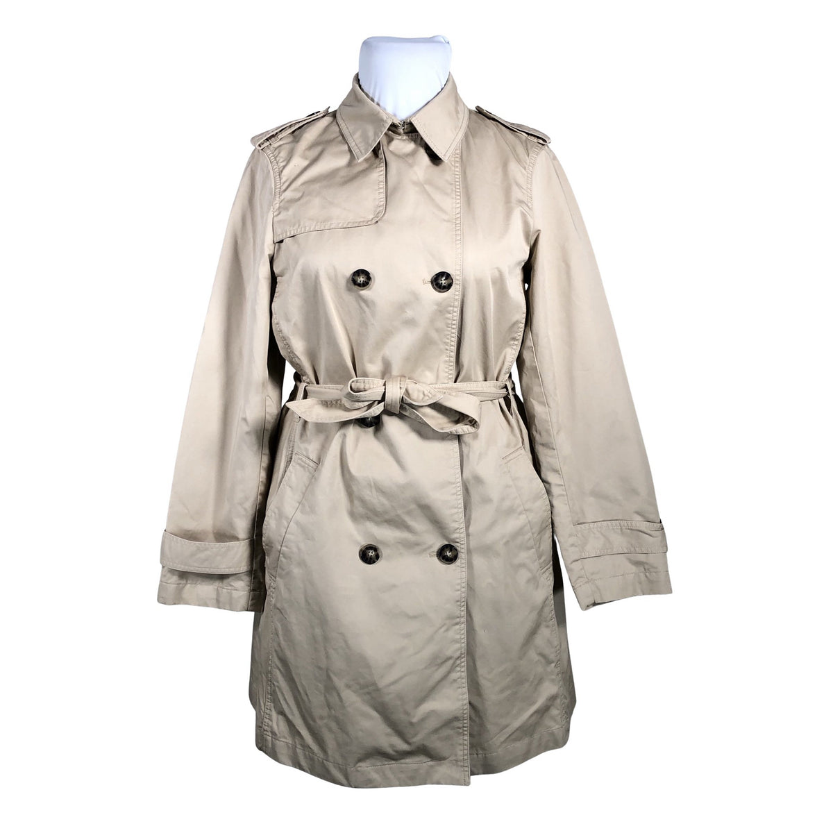 Naisten s.Oliver - Trenssitakki, koko 42 - Beige (1)