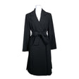 Naisten Dixi Coat - Trenssitakki, koko 38 - Musta ()