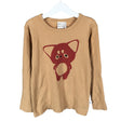 Unisex Mainio - Trikoopaita, koko 134 - 140 - Ruskea ()