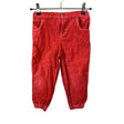 Unisex Marimekko - Samettihousut, koko 98 - 104 - Punainen ()