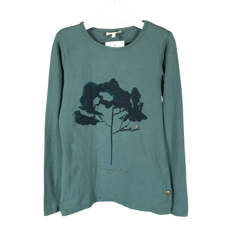 Unisex POMPdeLUX - Trikoopaita, koko 140 - 146 - Vihreä ()