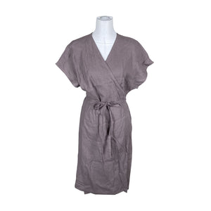 Naisten AmourLinen - Kangasmekko, koko 36 - Violetti (1)