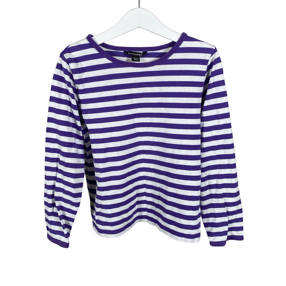 Unisex Marimekko - Trikoopaita, koko 116 - 122 - Violetti (1)