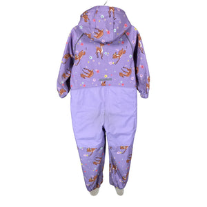 Tyttöjen Name It - Softshellhaalari, koko 98 - 104 - Violetti (2)