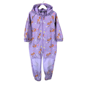 Tyttöjen Name It - Softshellhaalari, koko 98 - 104 - Violetti (1)