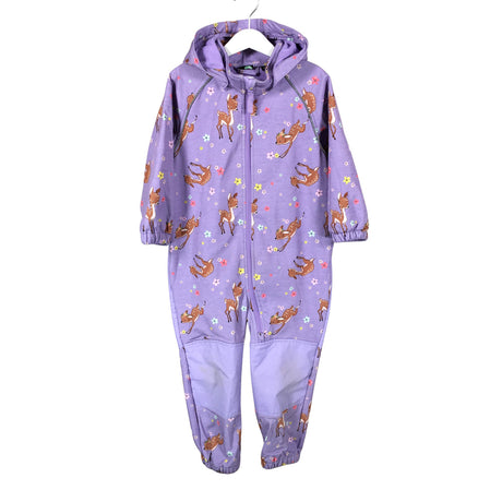 Tyttöjen Name It - Softshellhaalari, koko 98 - 104 - Violetti ()