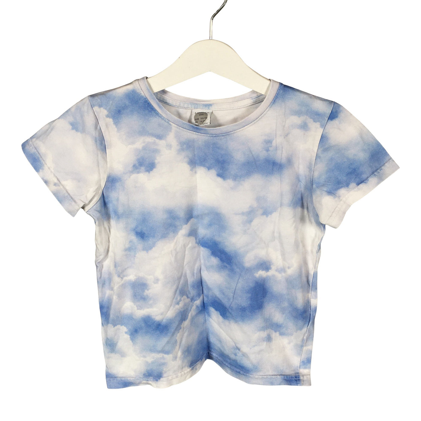 Unisex Lindex - T-paita, koko 110 - 116 - Vaaleansininen (1)