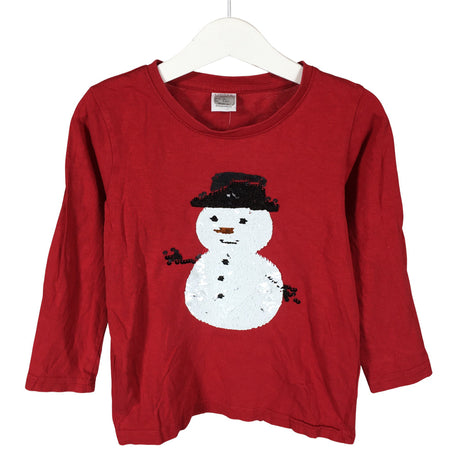 Unisex Lindex - Trikoopaita, koko 104 - 110 - Punainen ()