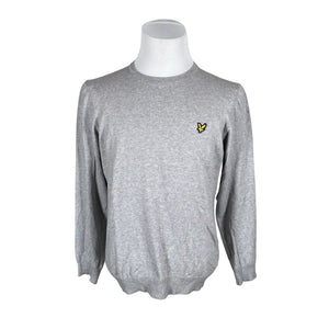 Miesten Lyle&Scott - Neulepaita, koko L - Harmaa (1)