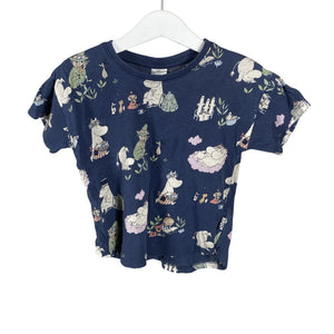 Unisex Lindex - T-paita, koko 86 - 92 - Sininen (1)