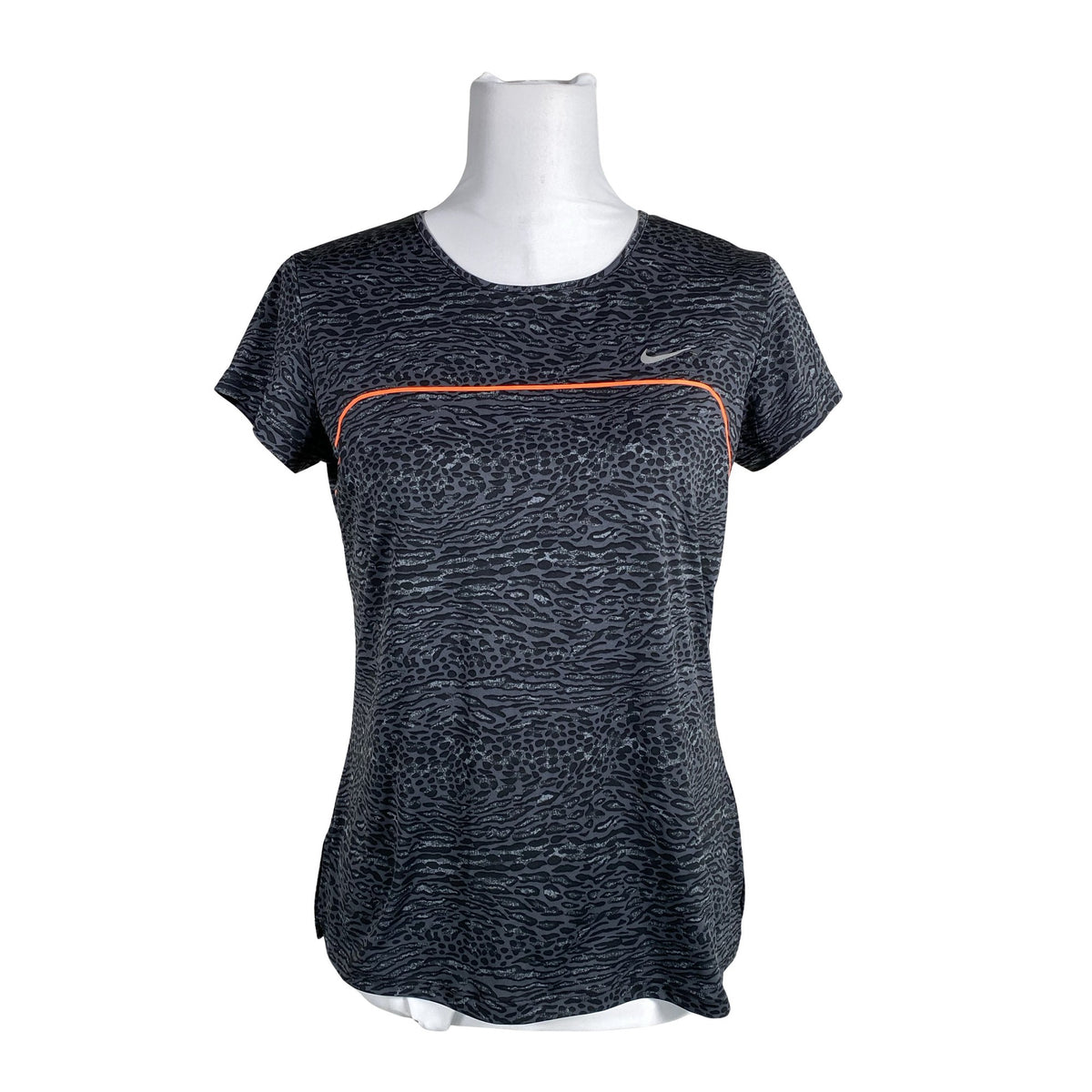 Naisten Nike - Urheilupaita, lyhyet hihat, koko 38 - Harmaa (1)