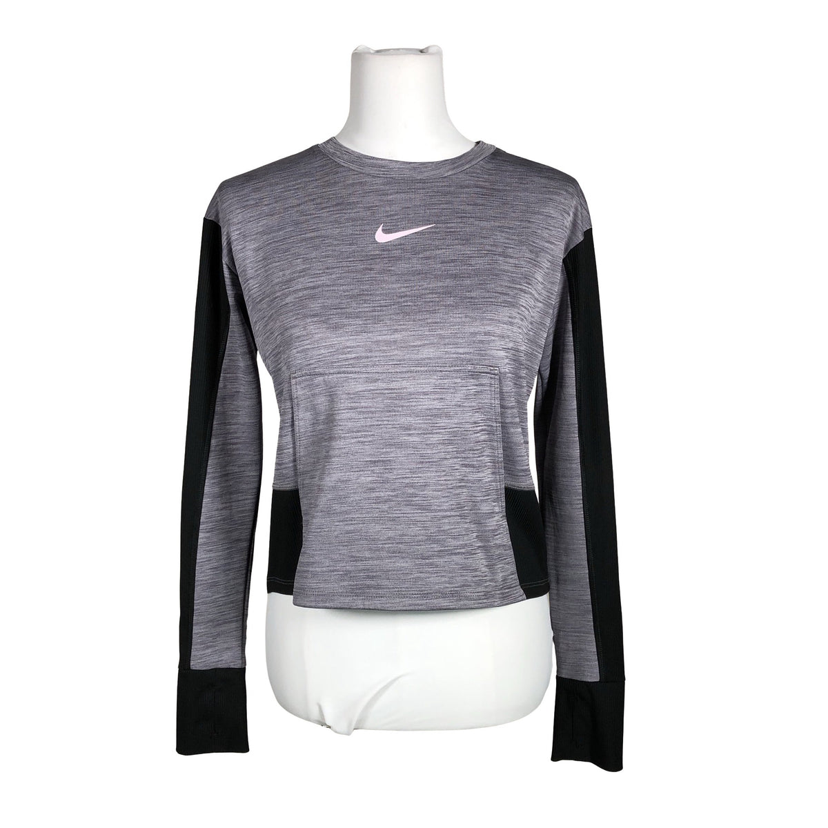 Naisten Nike - Urheilupaita, pitkät hihat, koko 36 - Harmaa (1)