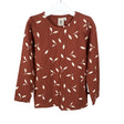 Unisex Kaiko - Trikoopaita, koko 122 - 128 - Ruskea ()